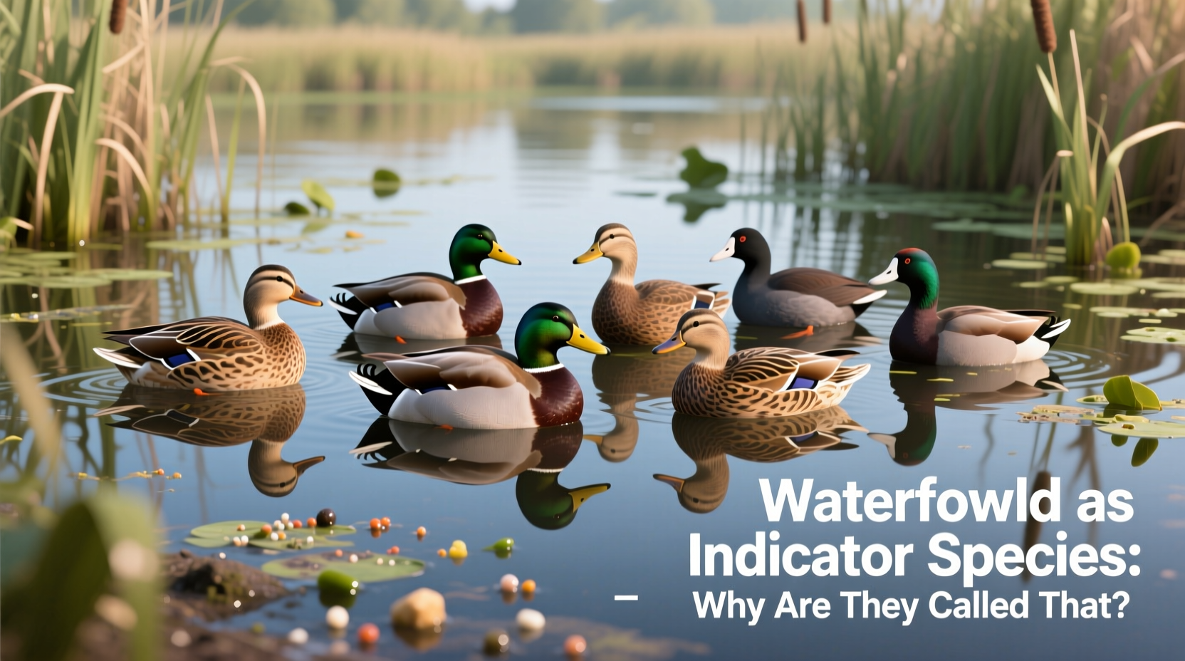 waterfowl as indicator species why are they called that