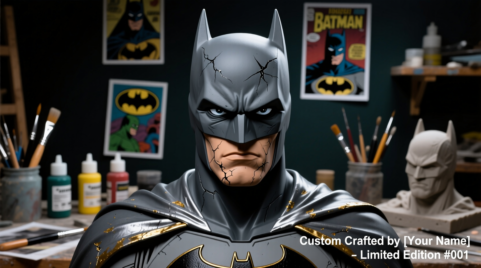 step by step guide to customizing a batman action figure head sculpt for unique collectors