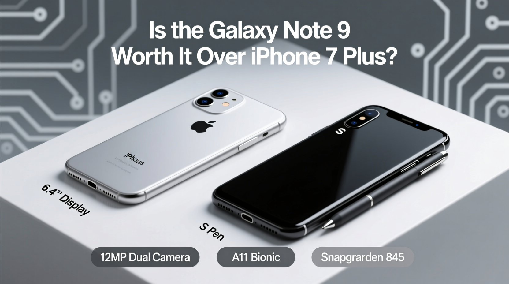 iphone 7 plus vs galaxy note 9 is the note 9 upgrade really worth it