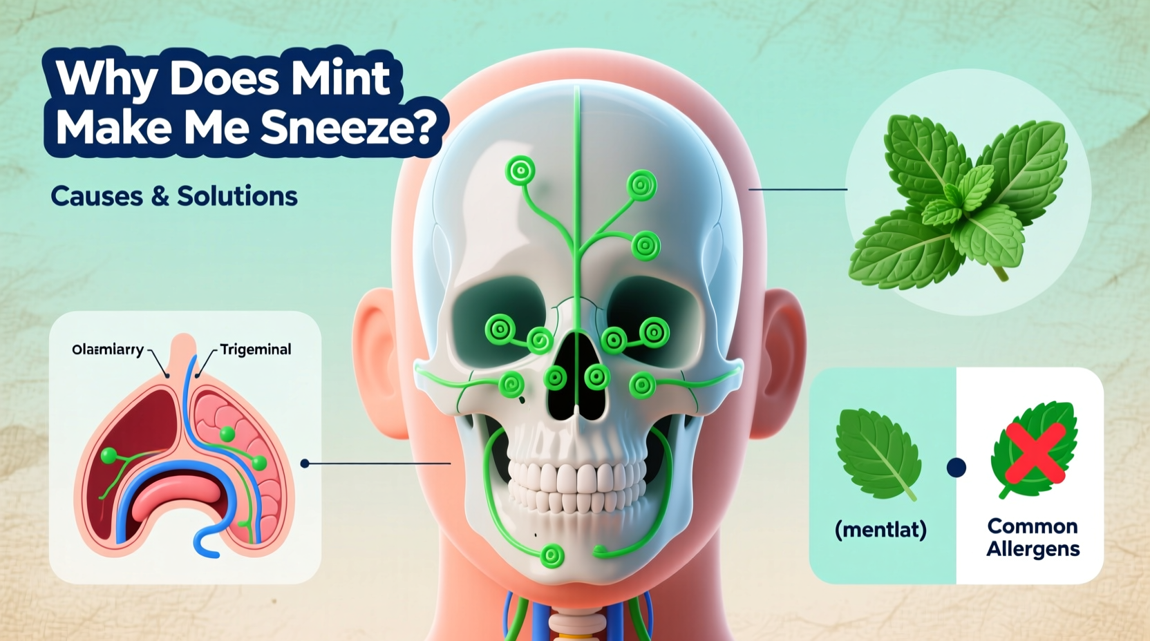 Why Does Mint Make Me Sneeze? Causes & Solutions