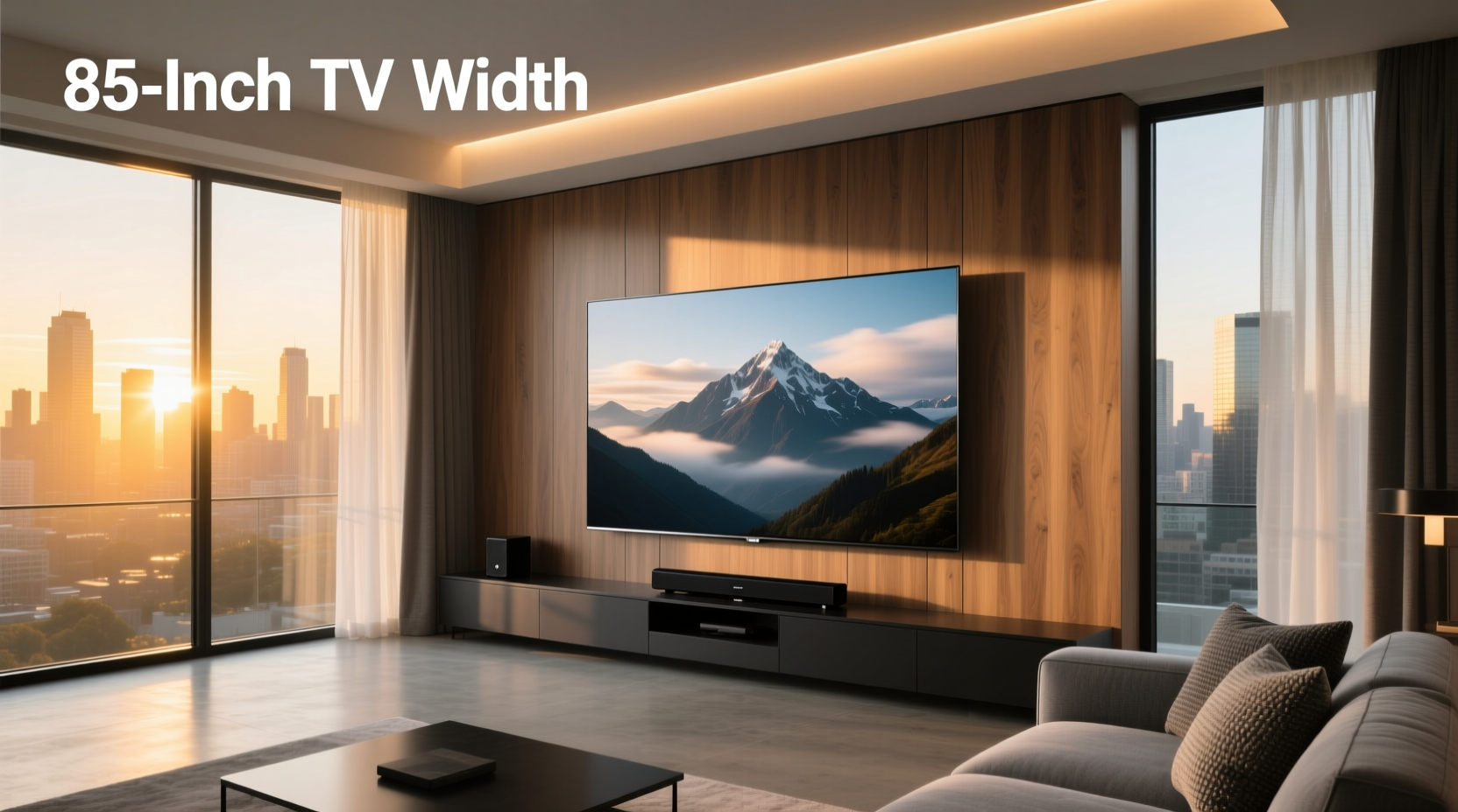 85 inch tv width guide measure before you buy