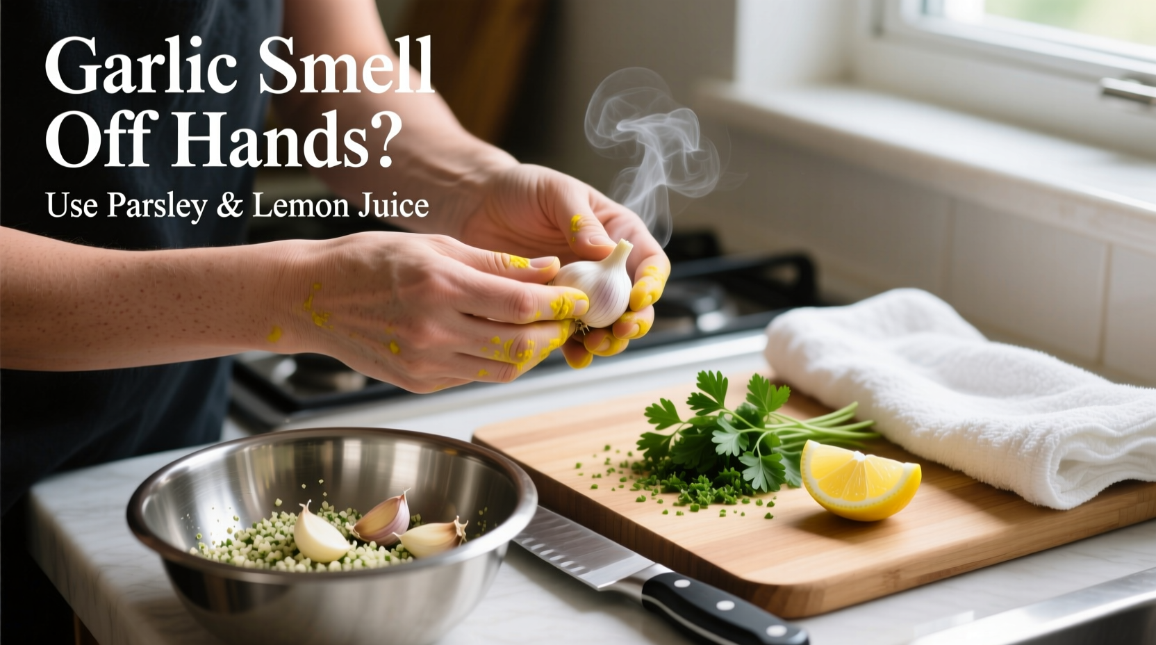 Eliminate Garlic Smell from Hands: 5 Proven Methods
