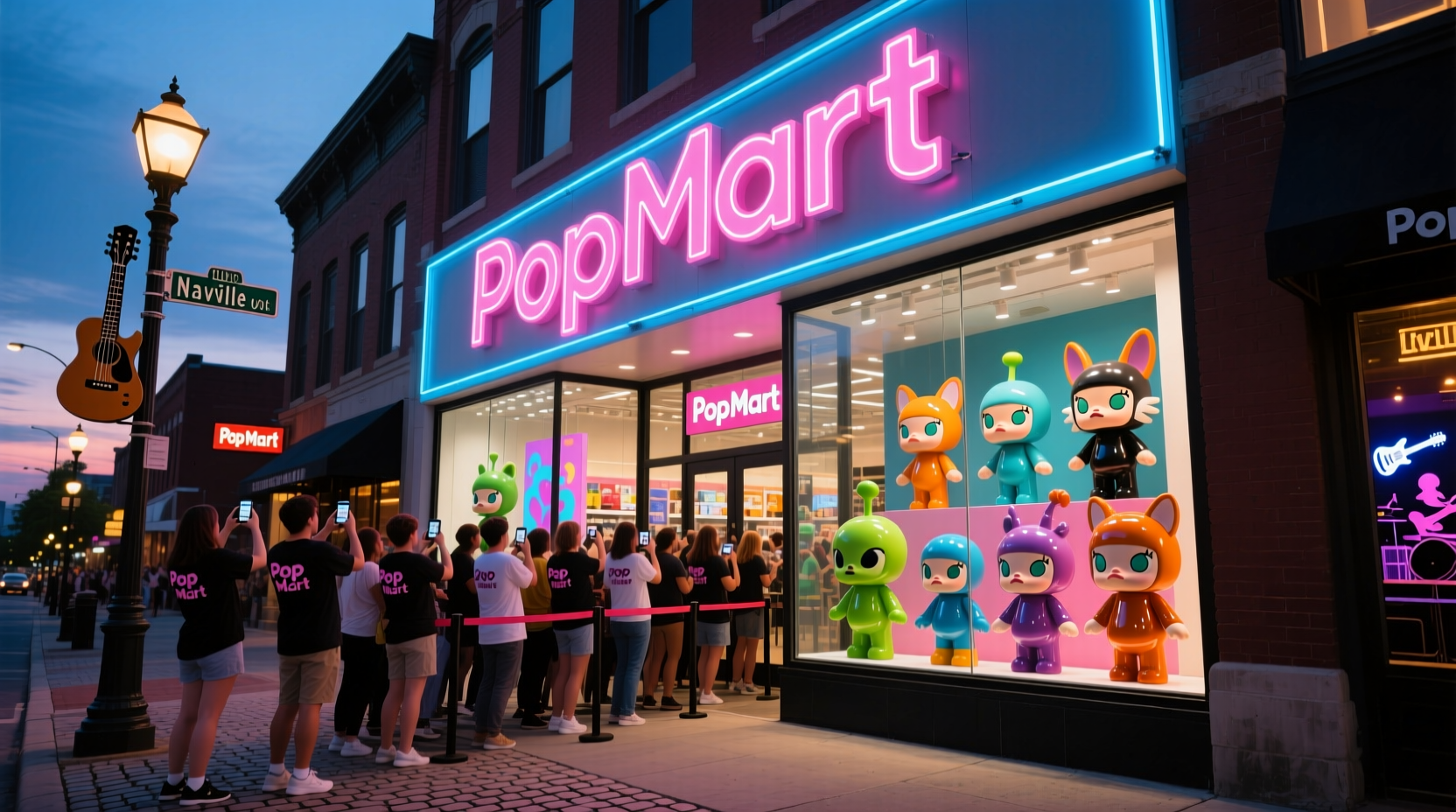 is there a popmart in nashville