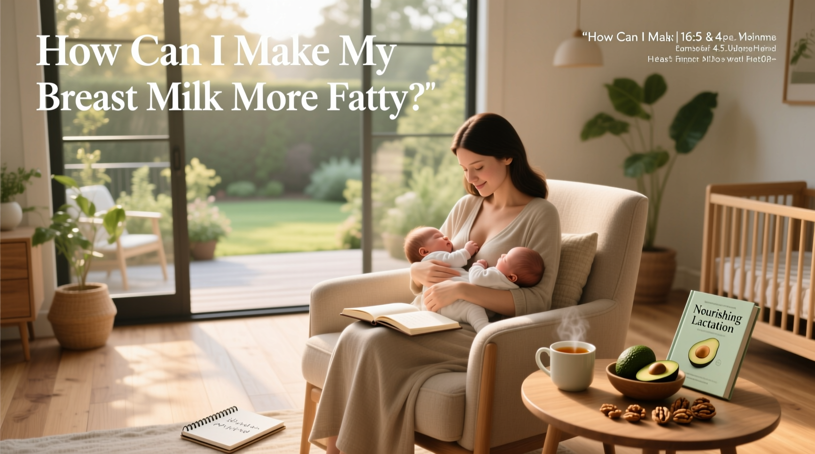 how to make breast milk fattier naturally