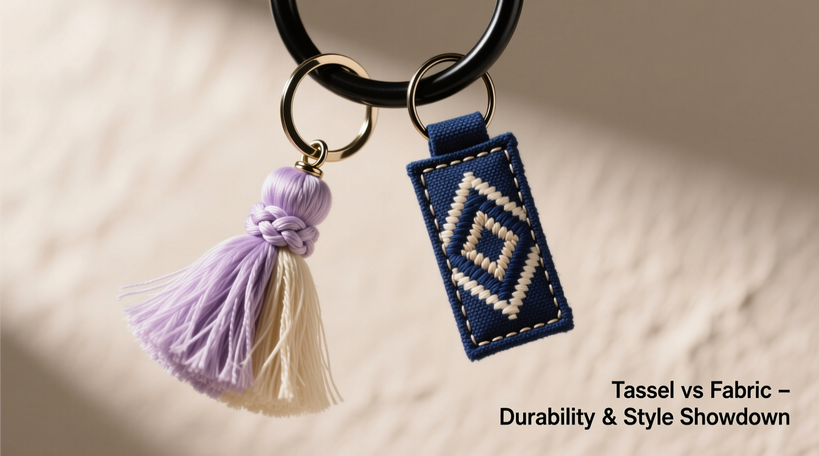 tassel vs fabric keychains which one holds up better and looks cuter