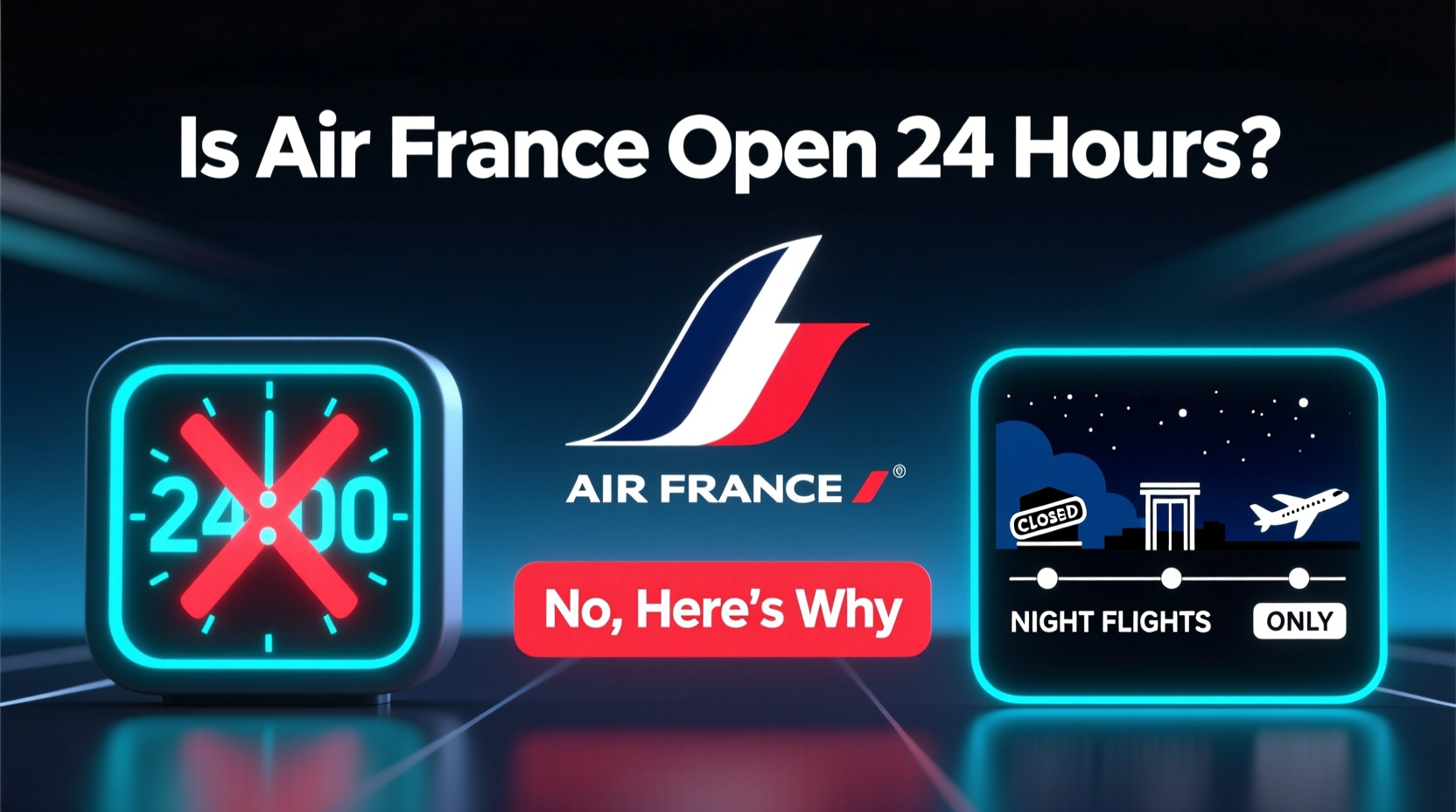 is air france open on 24 hours