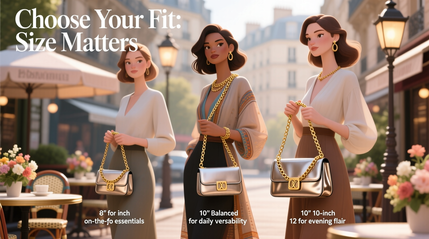 expert tips for choosing the perfect mini chain bag size to suit your style and needs