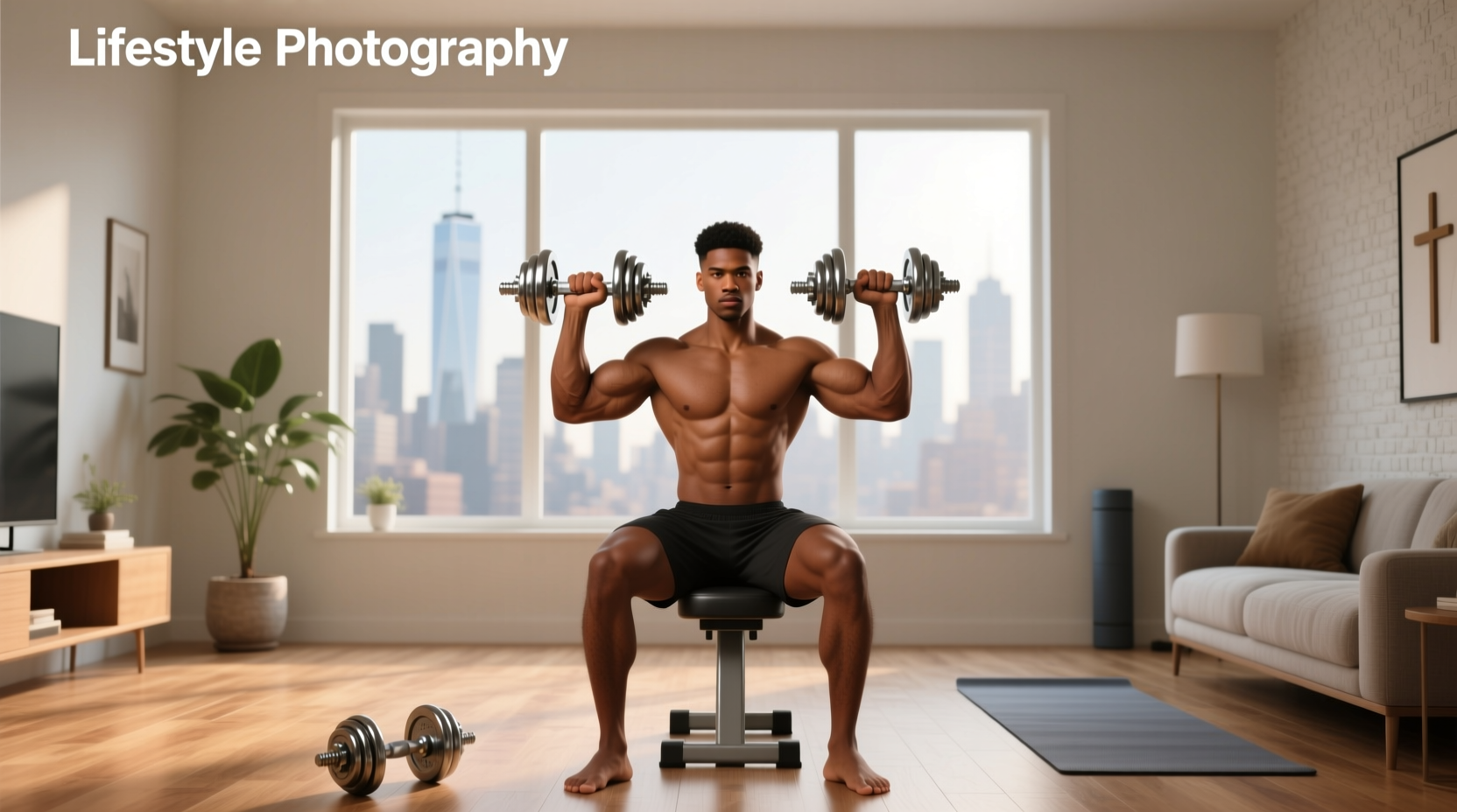 How to Train Shoulders at Home with Dumbbells