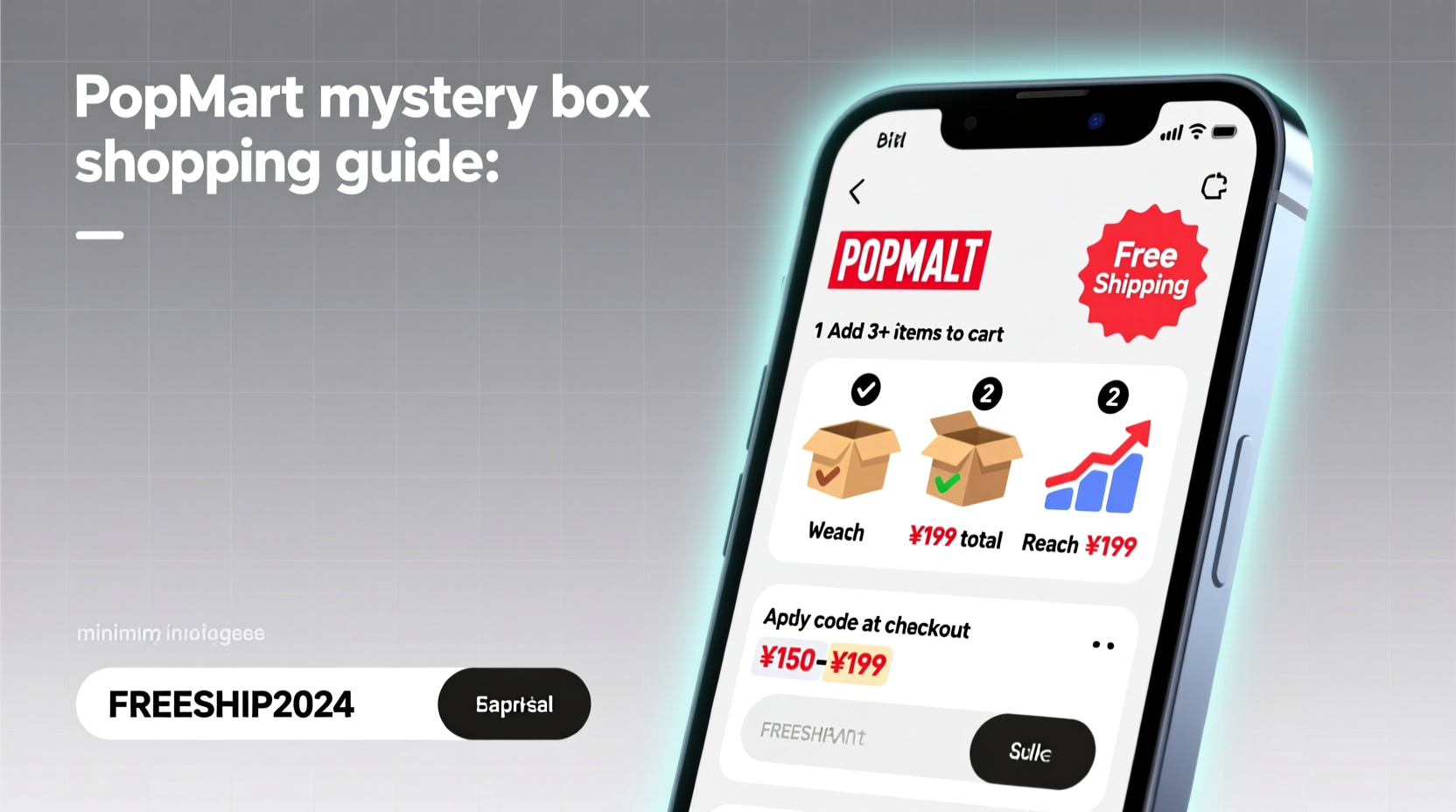 how to get free shipping on popmart