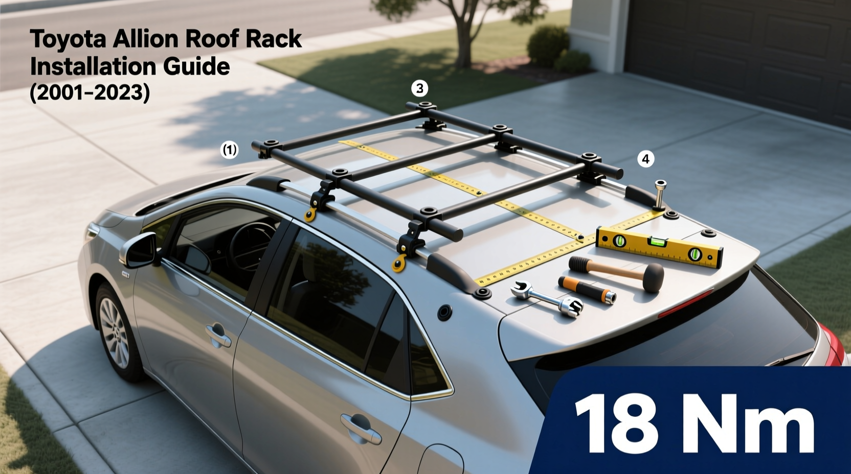 allion roof rack install