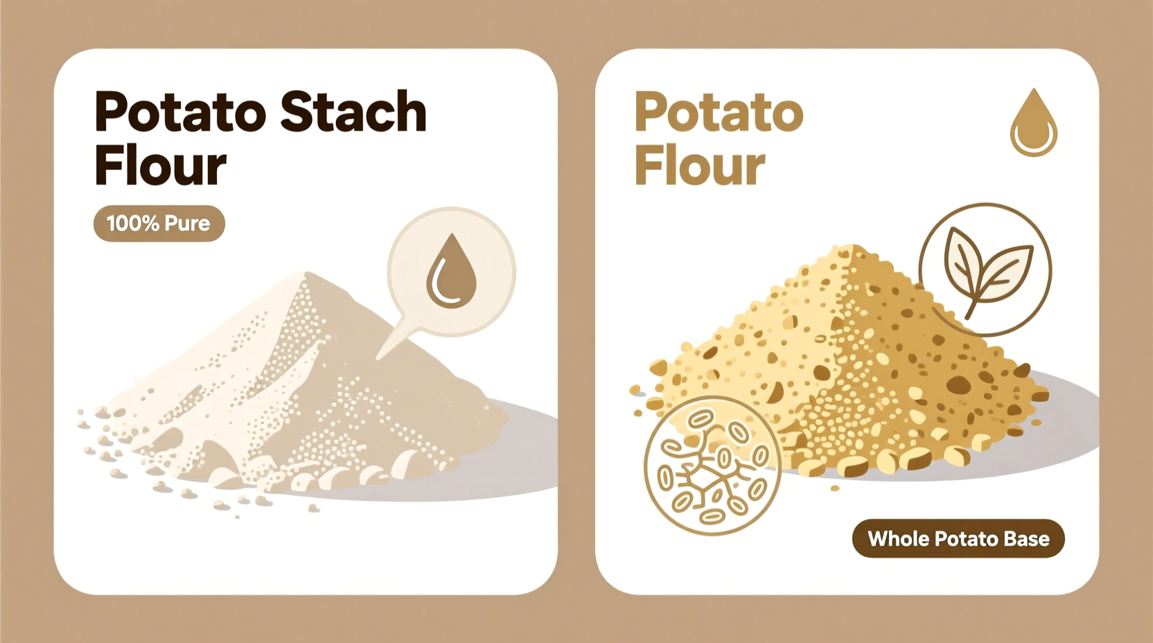Potato Starch Flour vs Potato Flour: Key Differences Explained