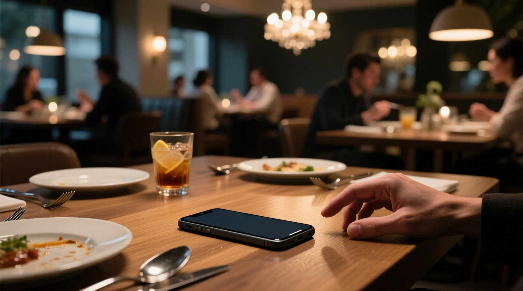 Put Your Phone Down at the Restaurant for Faster Service: Evidence-Based Efficiency