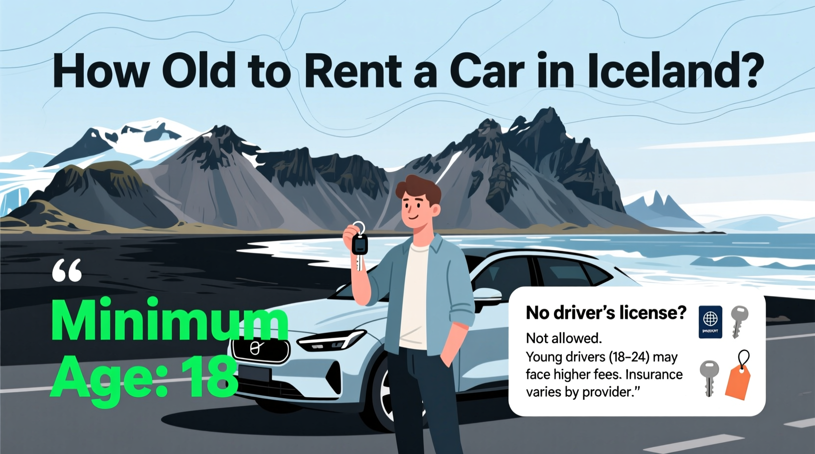 how old to rent a car iceland