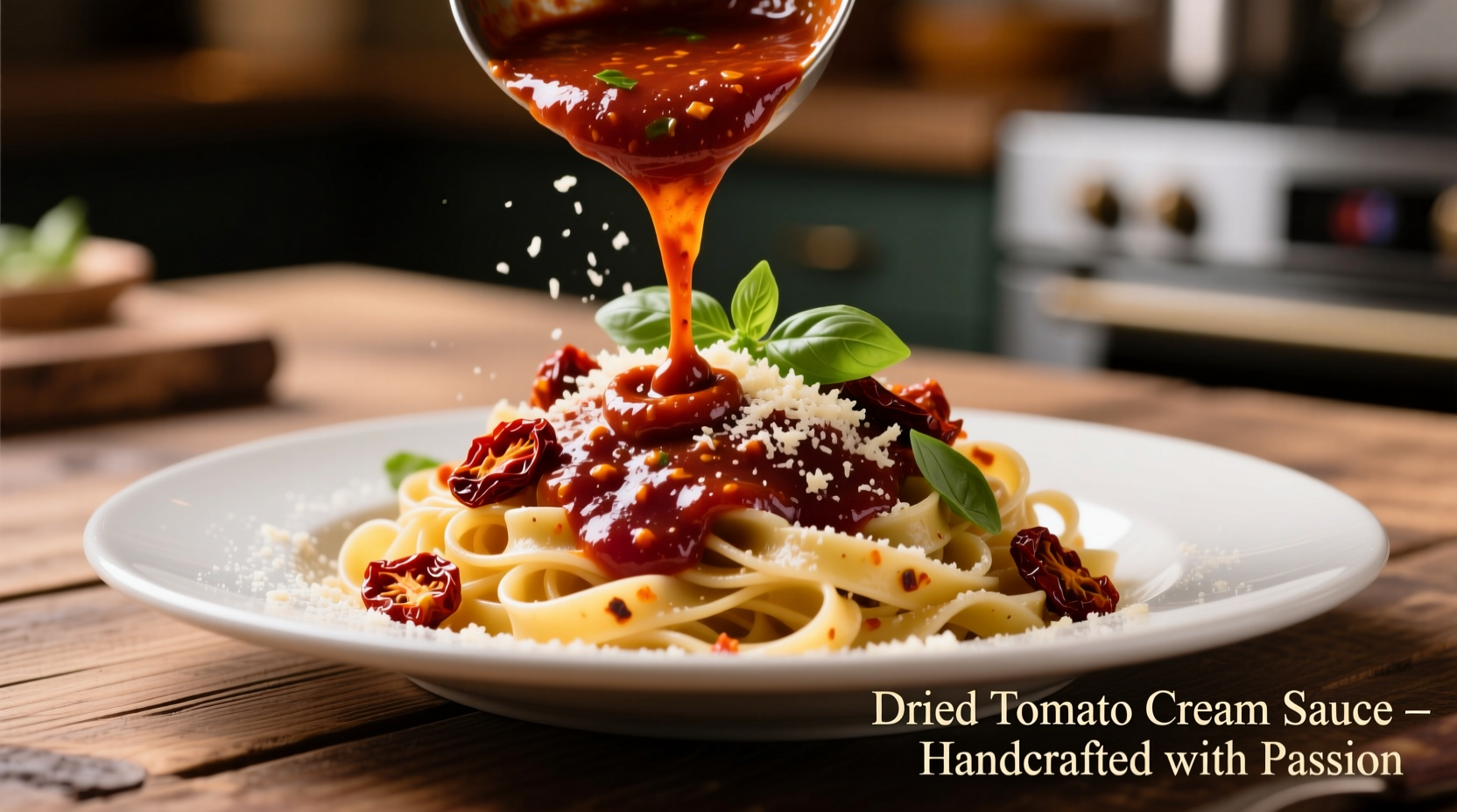 dried tomato cream sauce