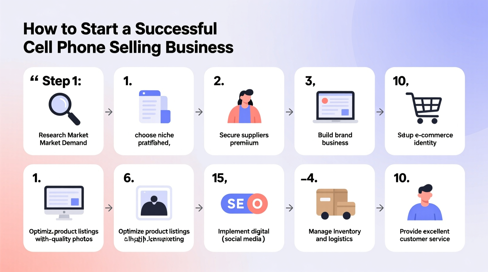 How To Start A Successful Cell Phone Selling Business A Step By Step Guide