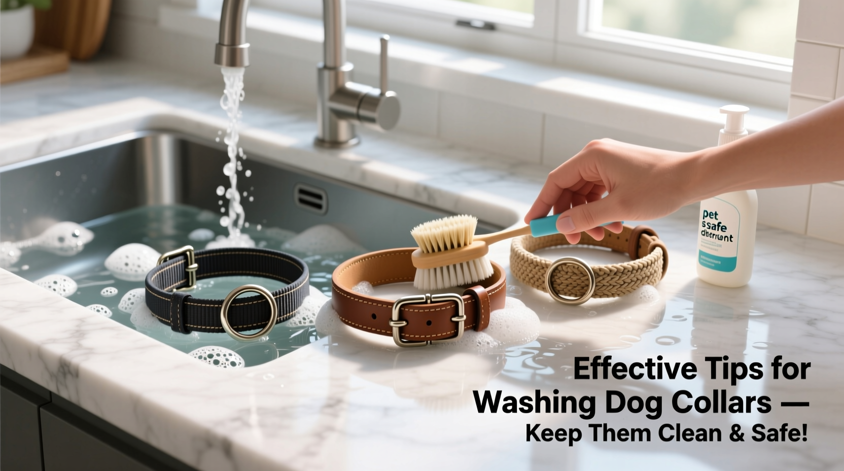 effective tips for the best way to wash dog collars