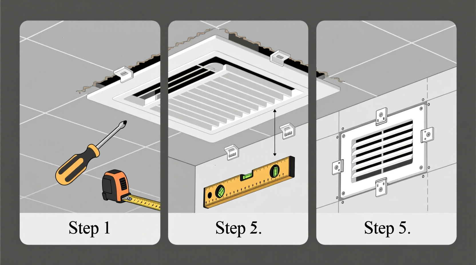 vent diffuser install guide