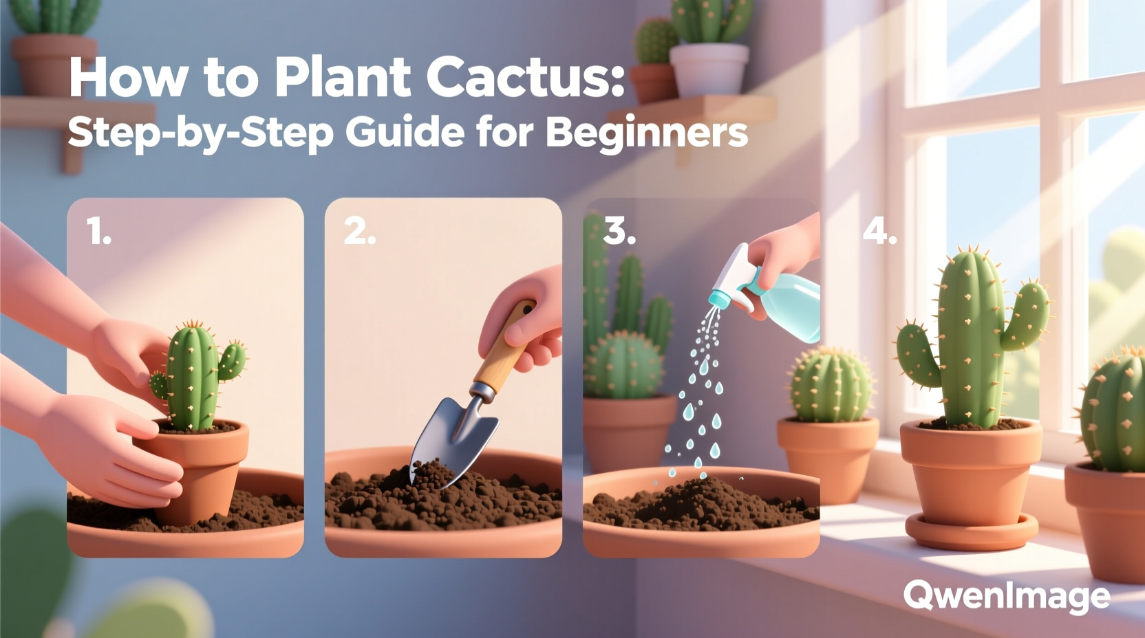 How to Plant Cactus: Step-by-Step Guide for Beginners