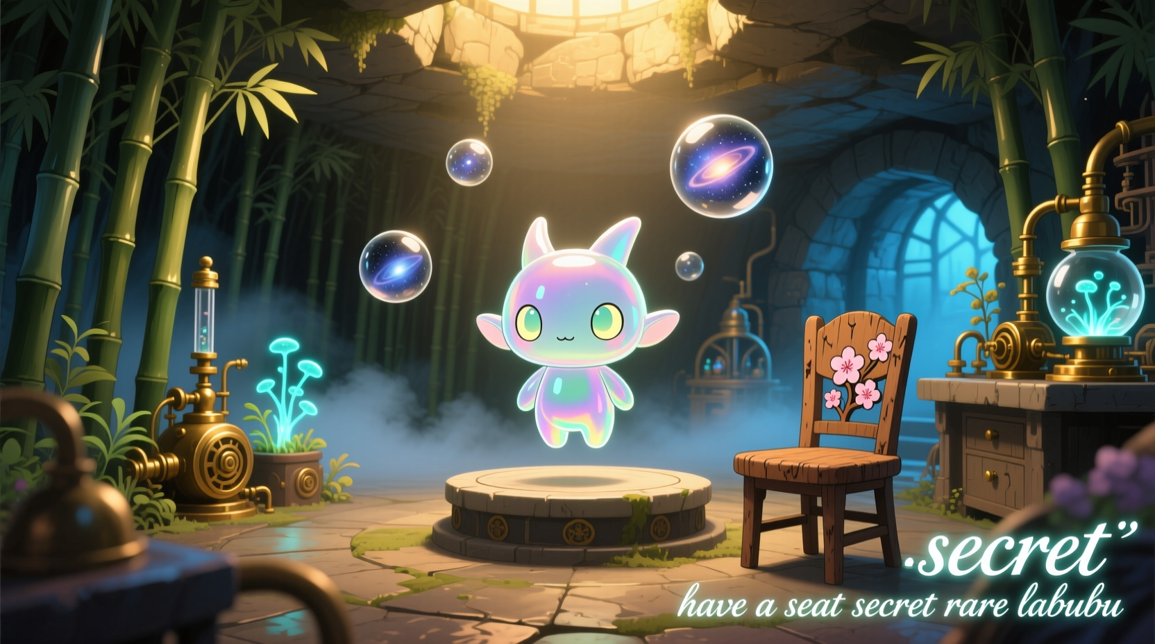 have a seat secret rare labubu
