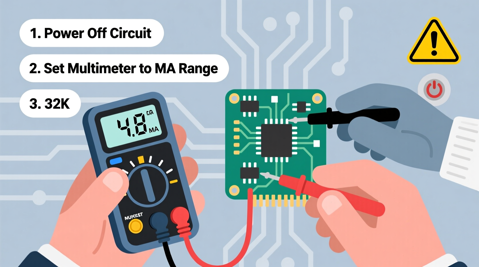 a step by step guide to safely testing milliamps with your multimeter