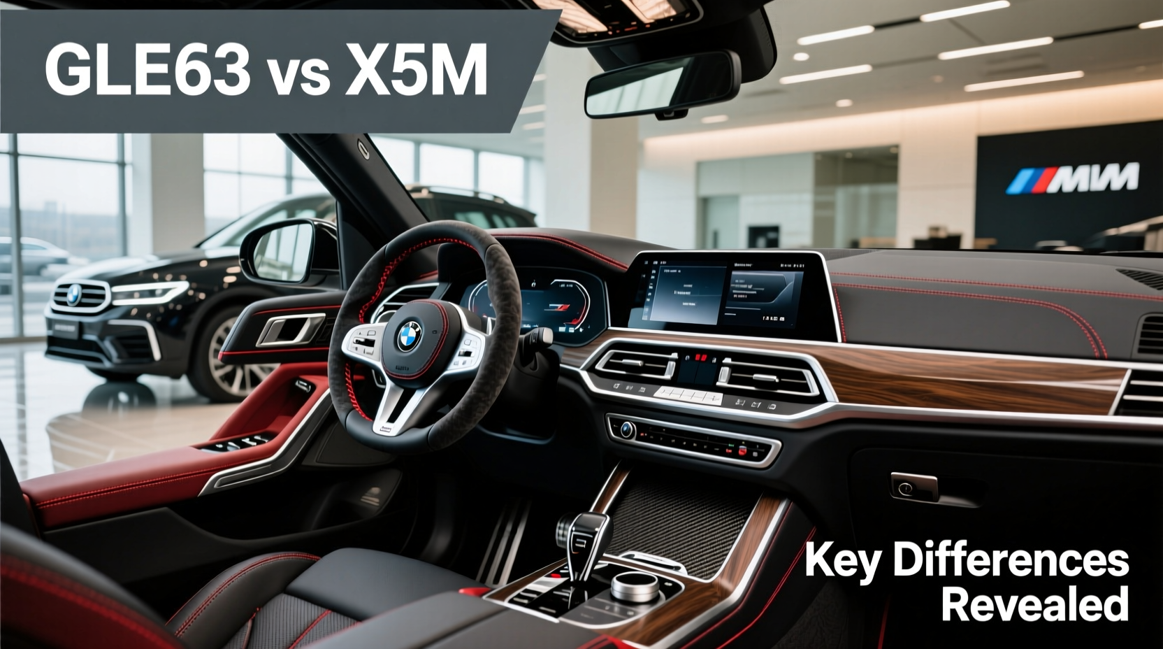 GLE63 vs X5M Interior Comparison: Key Differences Revealed