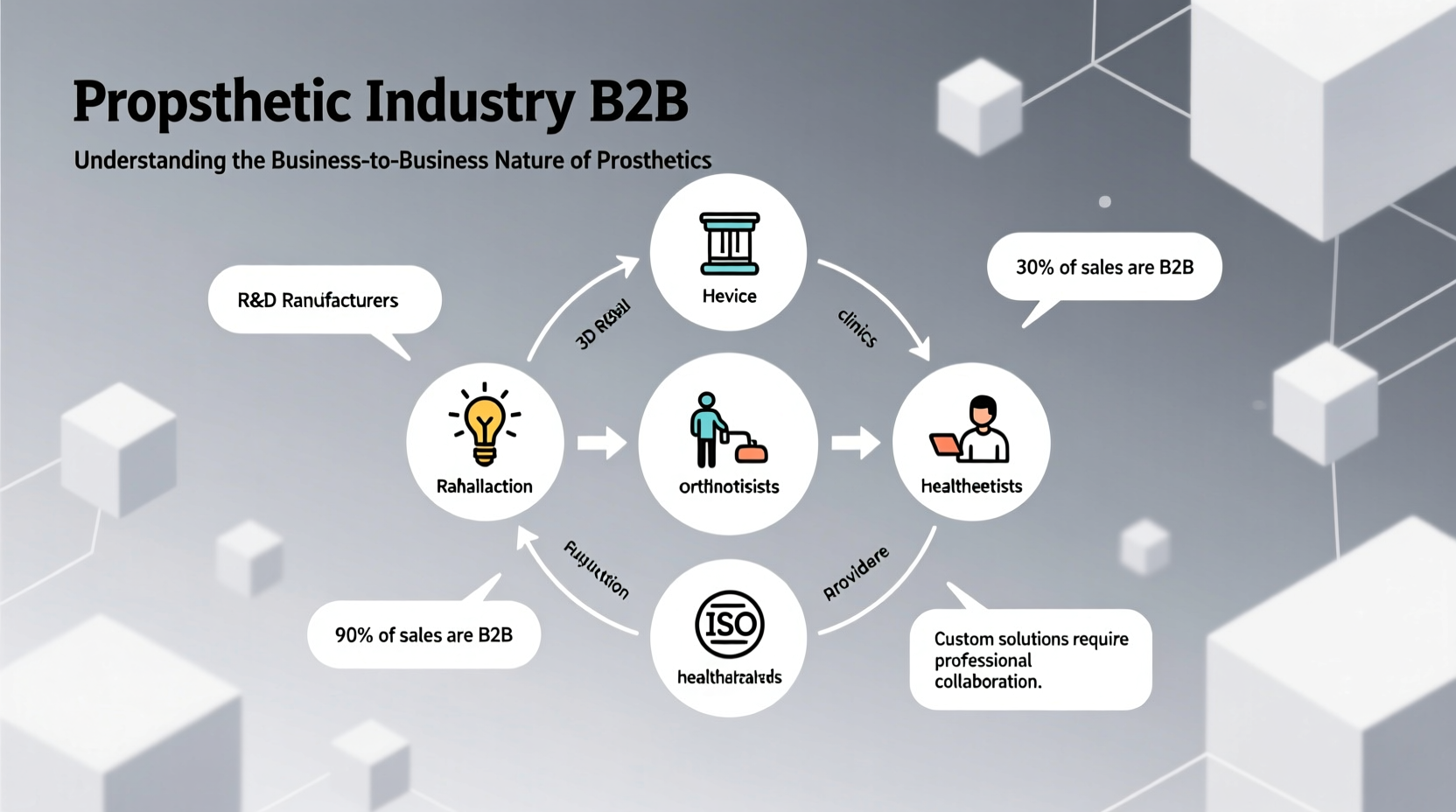 is the prosthetic industry b2b
