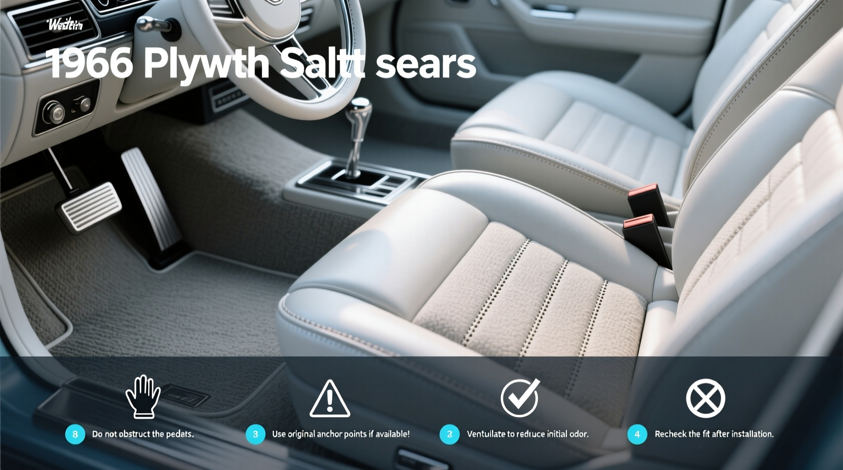 1966 Plymouth Satellite Seat Covers Buying Guide
