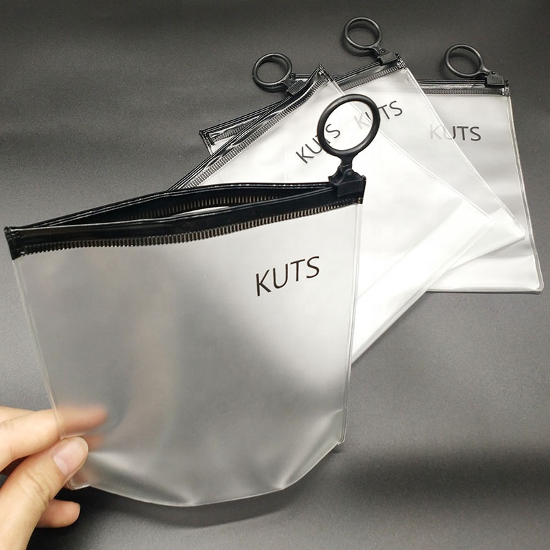 Zipper Top Apparel Bags, Clothing, Shoes, Underwear, Garment. Bikini Swimwear Packing Bag. EVA Slide Bags