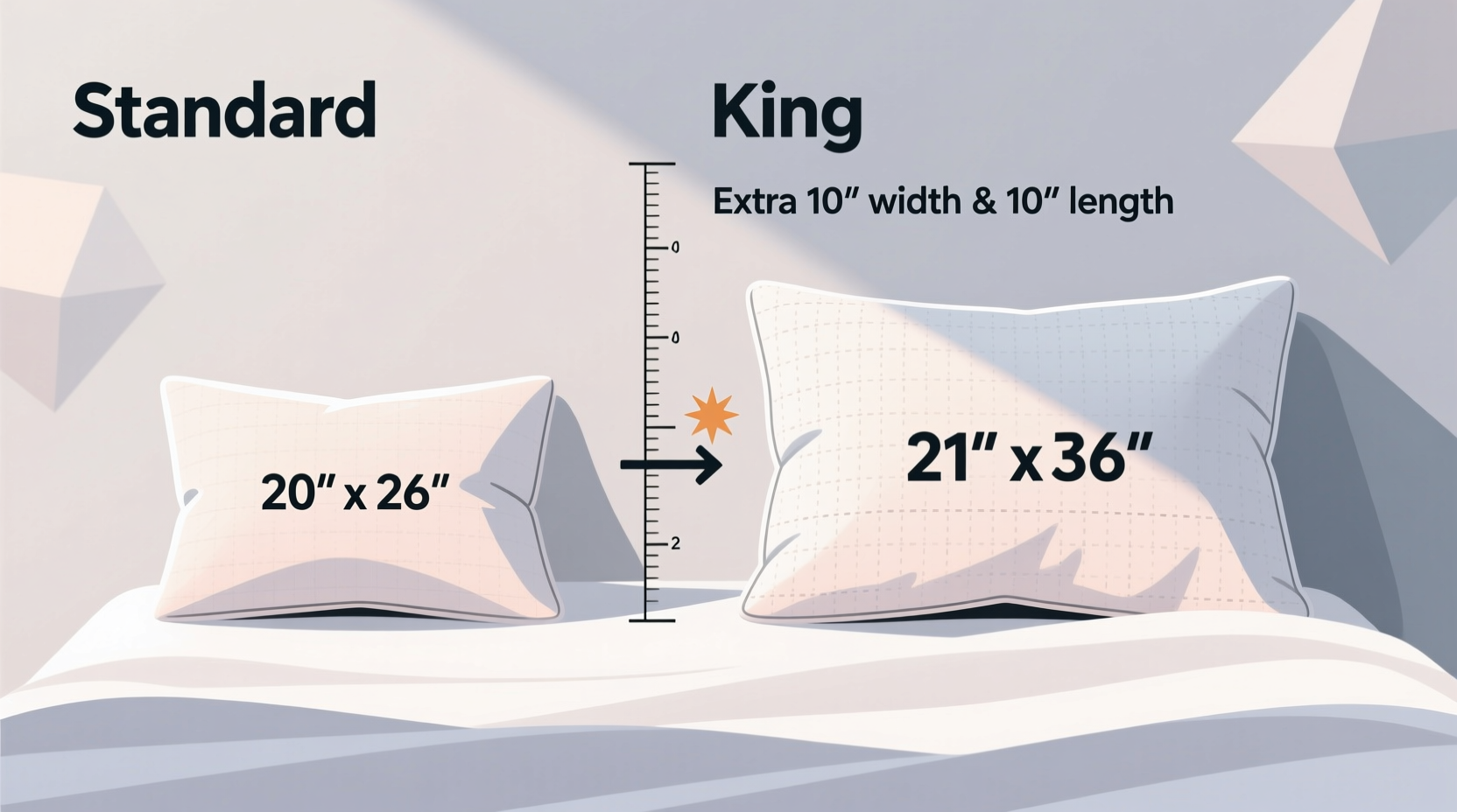 standard vs king pillow is the upgrade to king really worth it