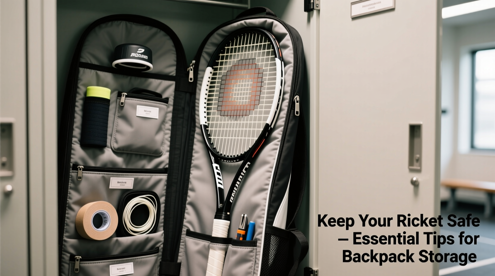essential tips to safely protect your tennis rackets when carrying them in a backpack