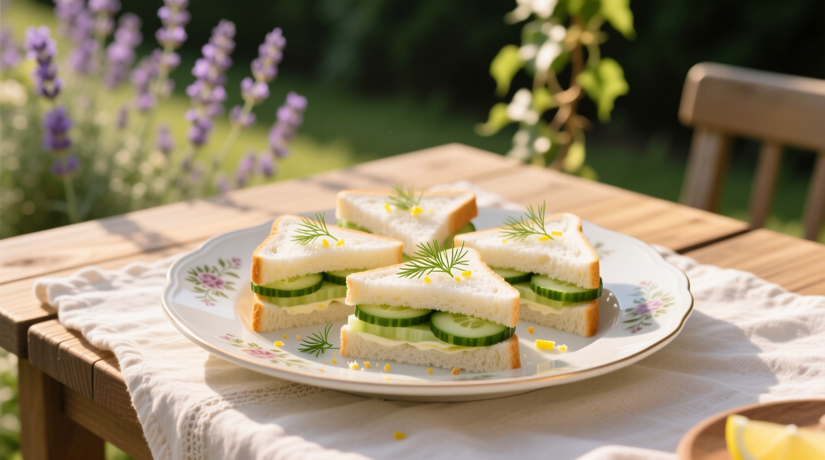cucumber tea sandwiches