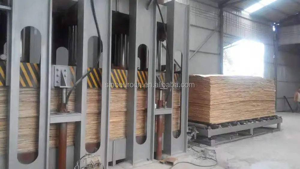 LVL laminated veneer lumber plywood making machine