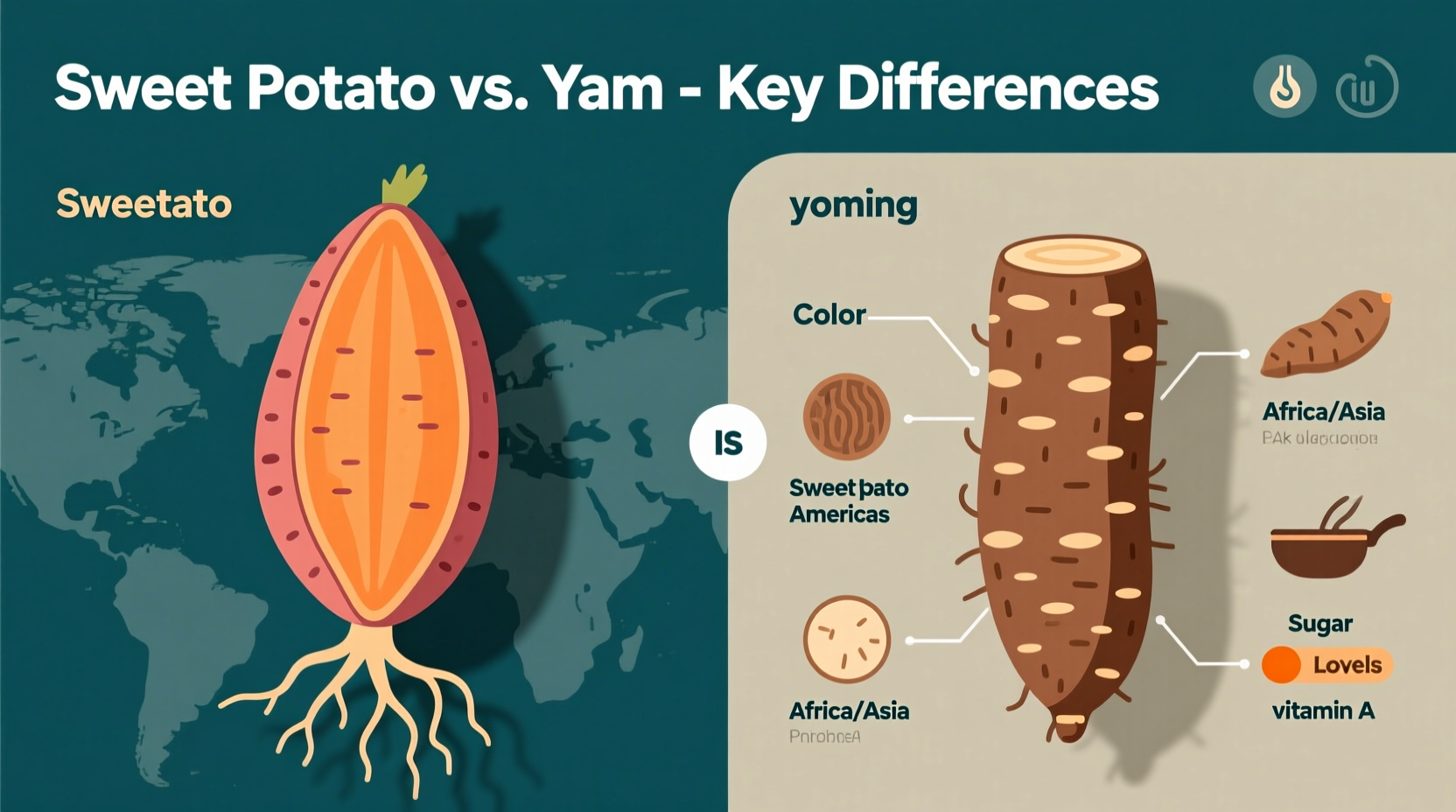 Sweet Potato vs Yam: Clearing Up the Confusion
