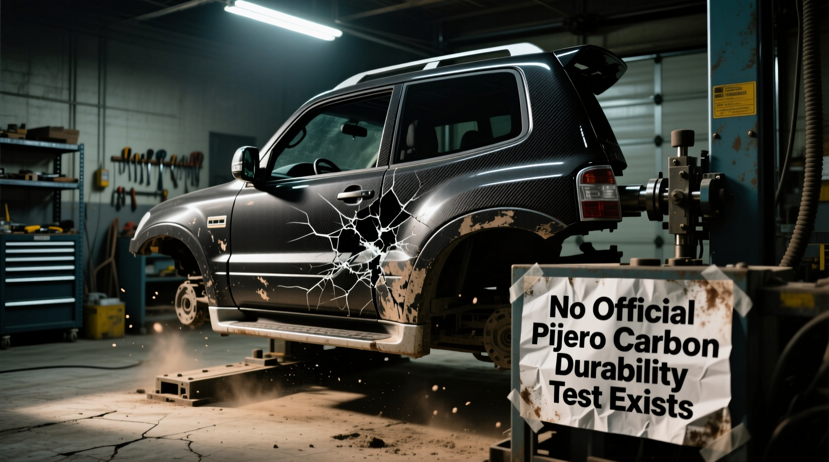 pajero carbon durability test