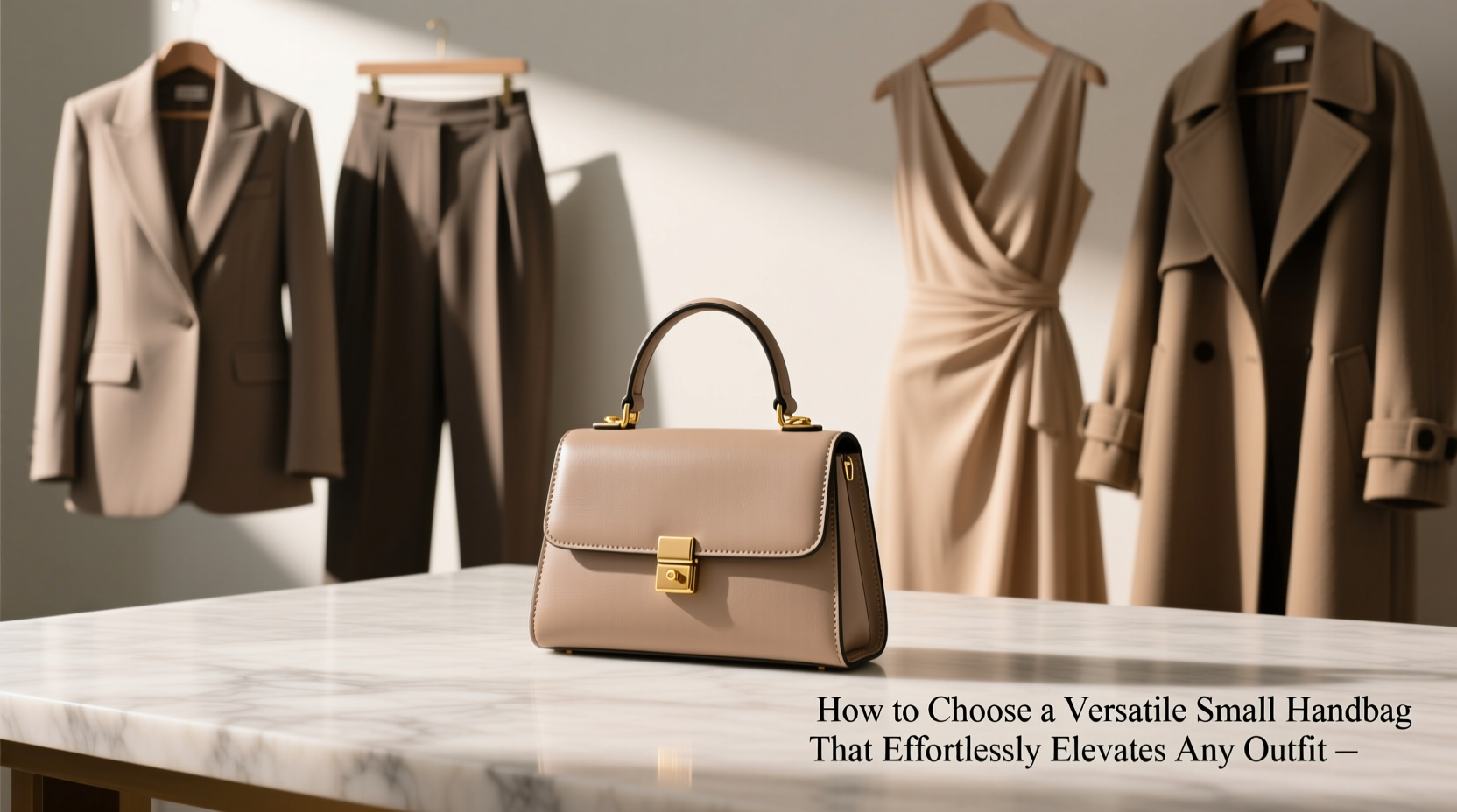 how to choose a versatile small handbag that effortlessly elevates any outfit