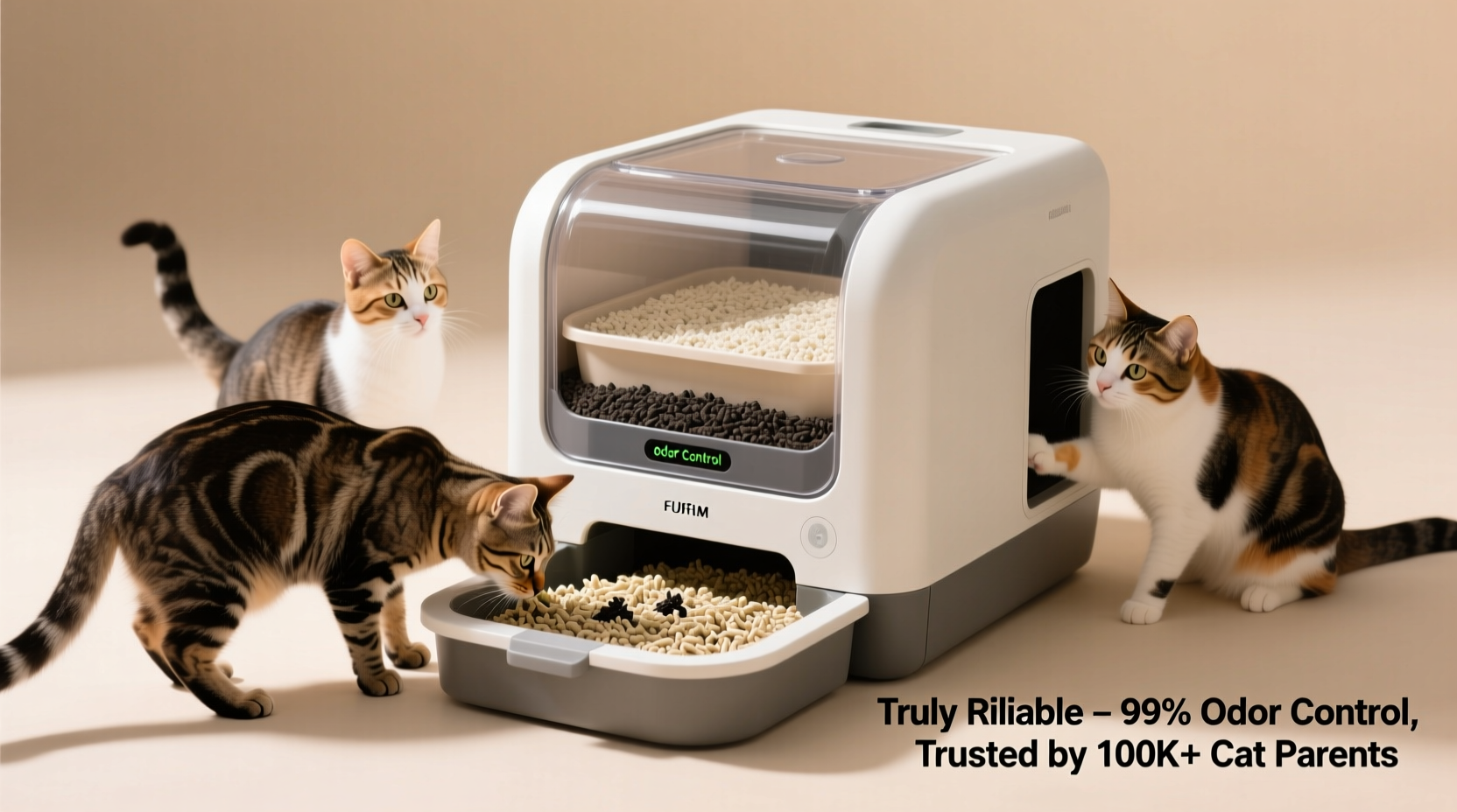 reliable multi cat litter for odor control that works