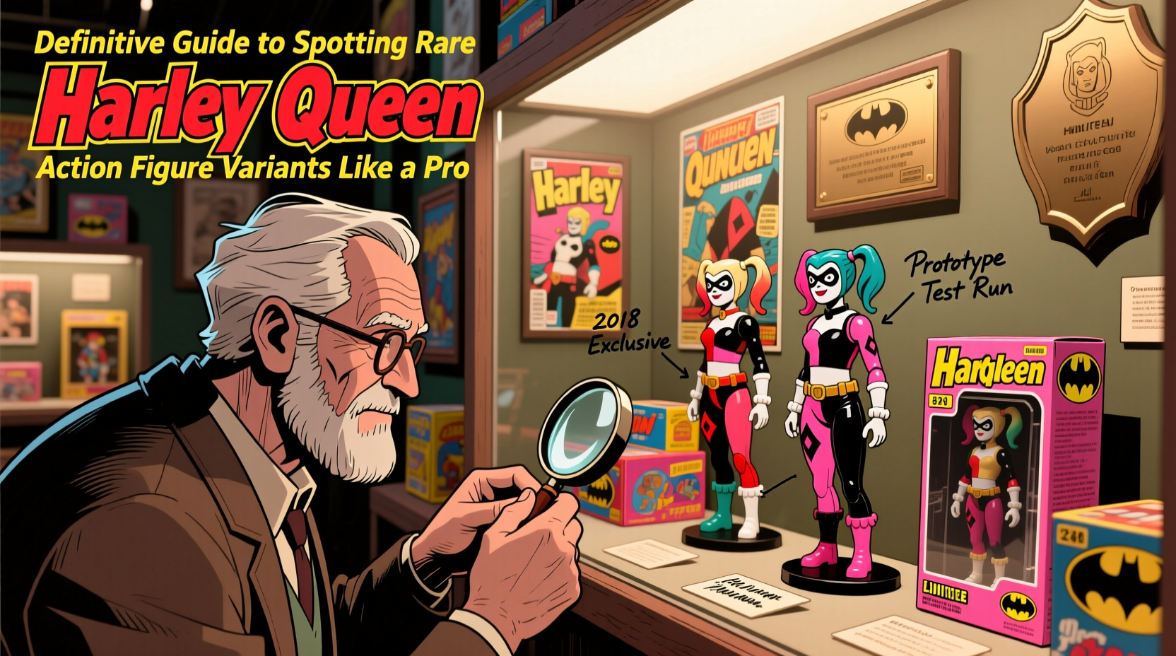 definitive guide to spotting rare harley quinn action figure variants like a pro