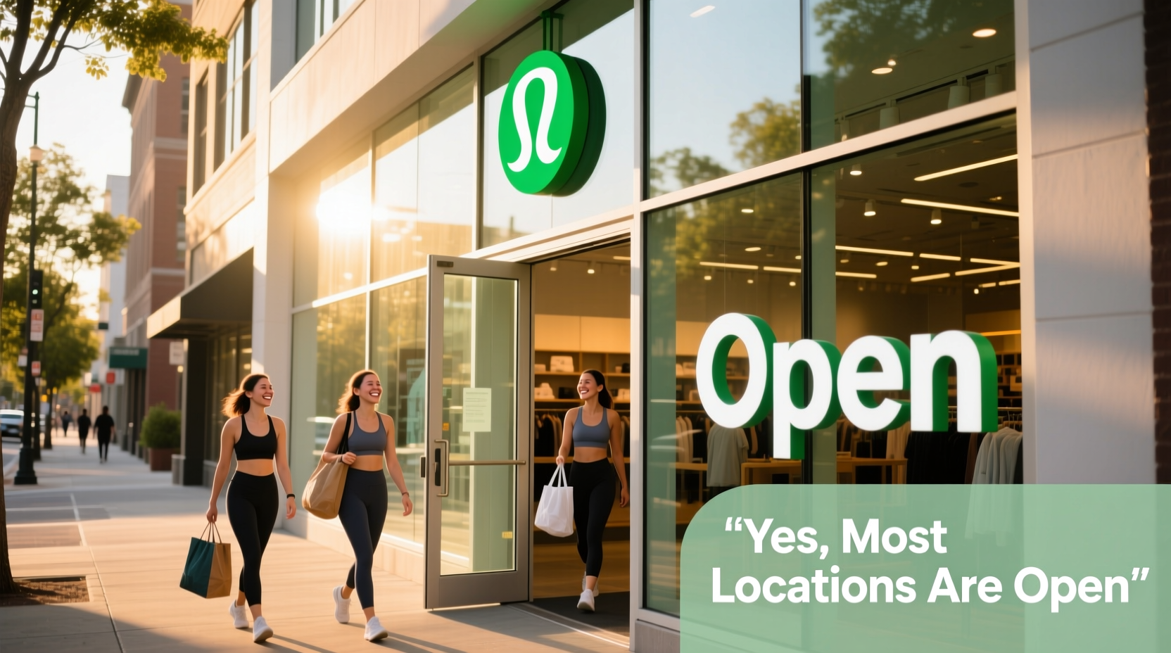 is lululemon open on sundays