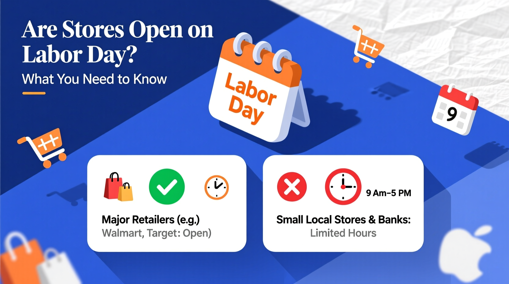 is stores open on labor day