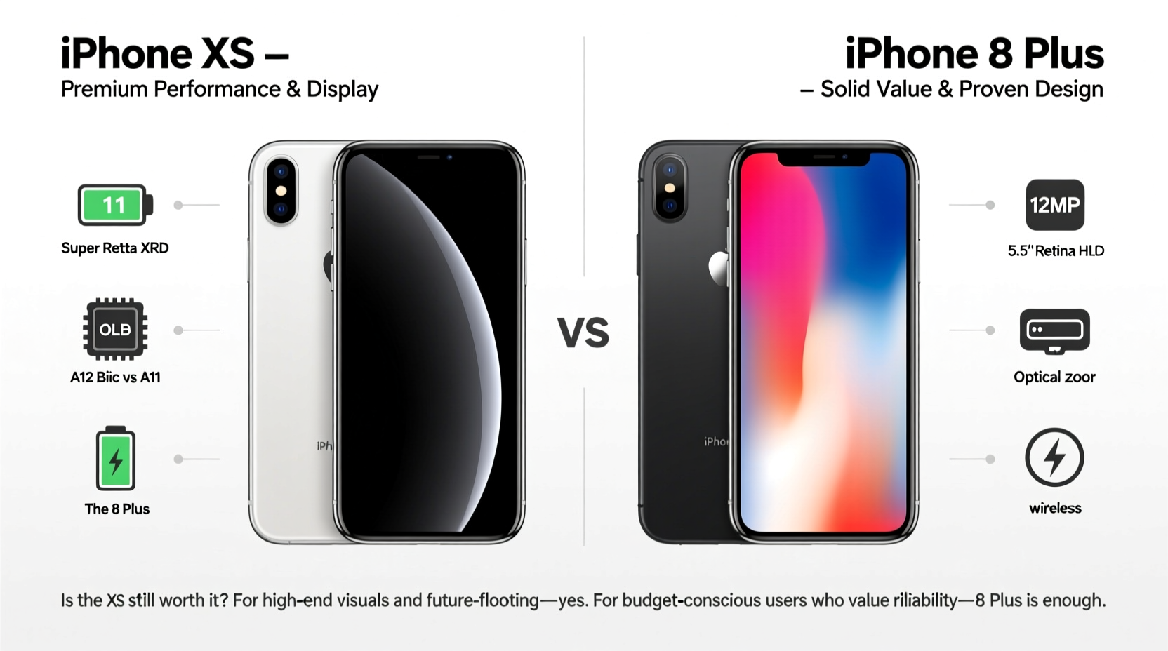 Iphone Xs Vs 8 Plus Is The Xs Still Worth It Or Is The 8 Plus