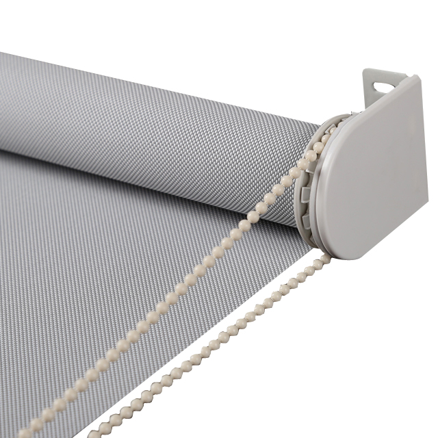 欧洲耐热咖啡馆防水卷帘太阳能卷帘批发涤纶织物卷帘窗帘