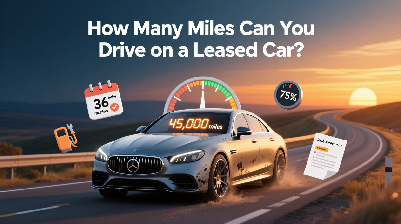 how many miles can you drive on a leased car