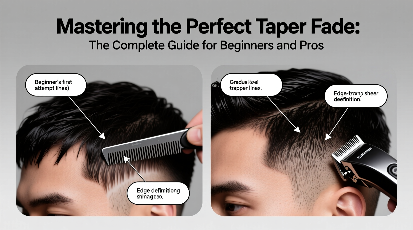 mastering the perfect taper fade a complete guide for beginners and pros