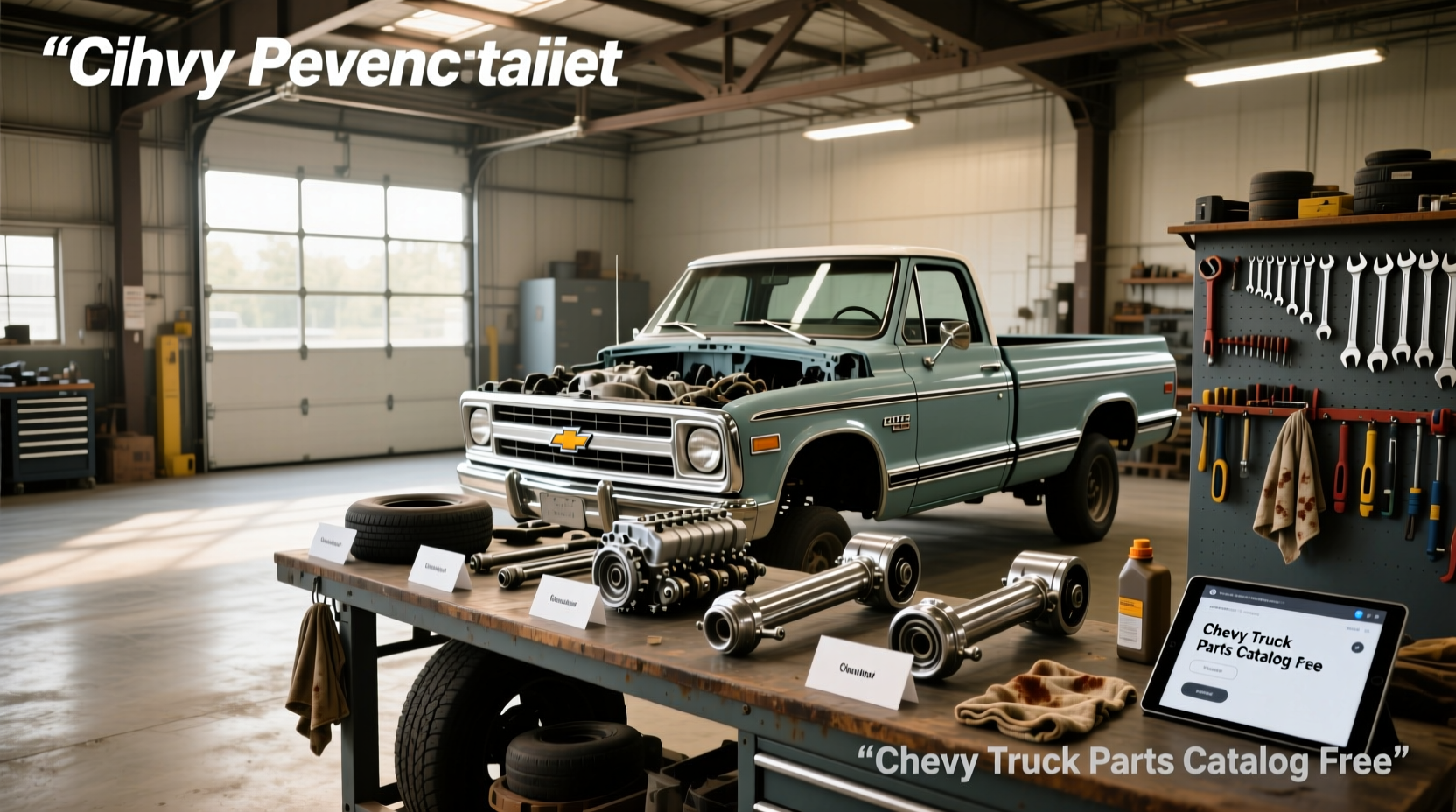 How to Find a Free Chevy Truck Parts Catalog for Restoration & Repairs