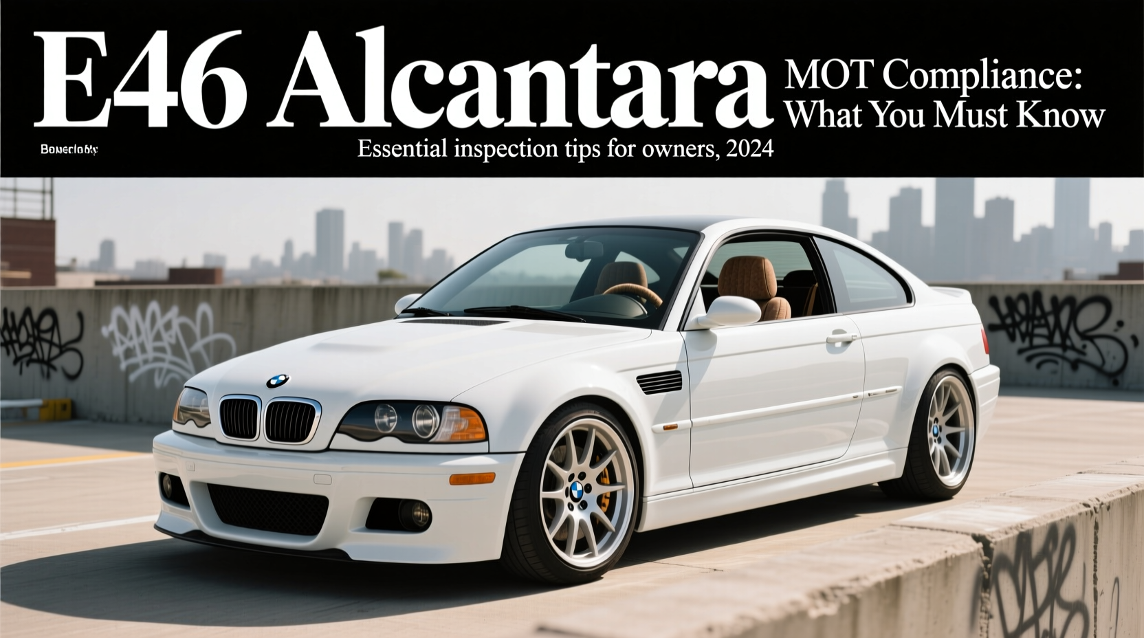 E46 Alcantara MOT Compliance: What You Must Know