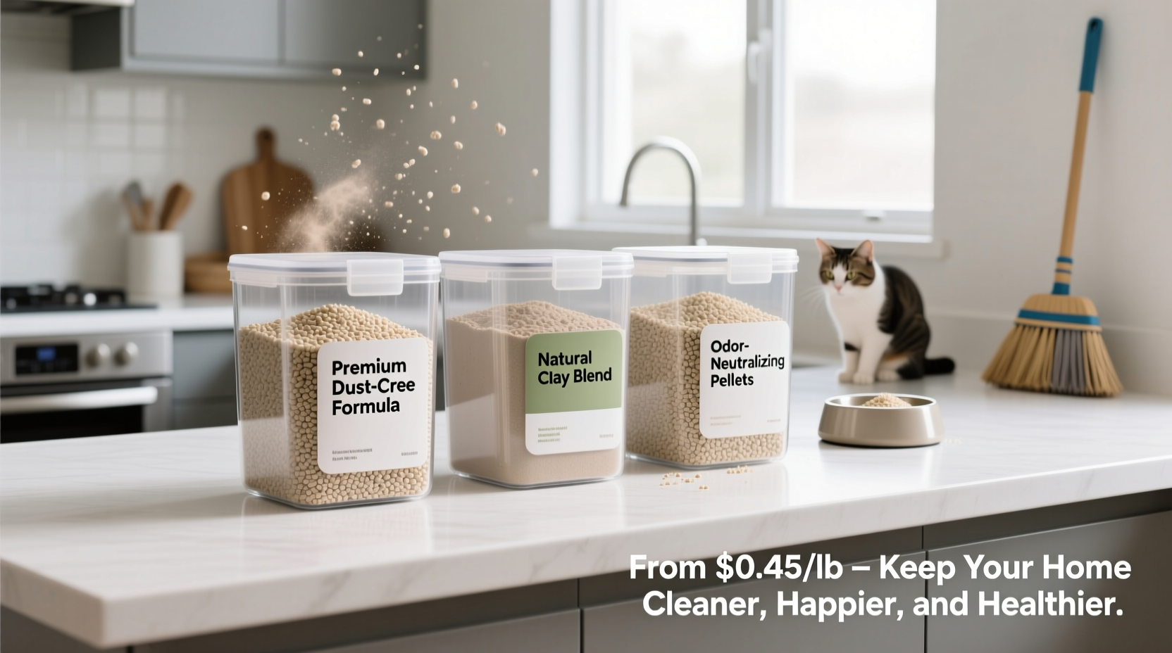 affordable dust free cat litter options starting at 0 45 for cleaner homes