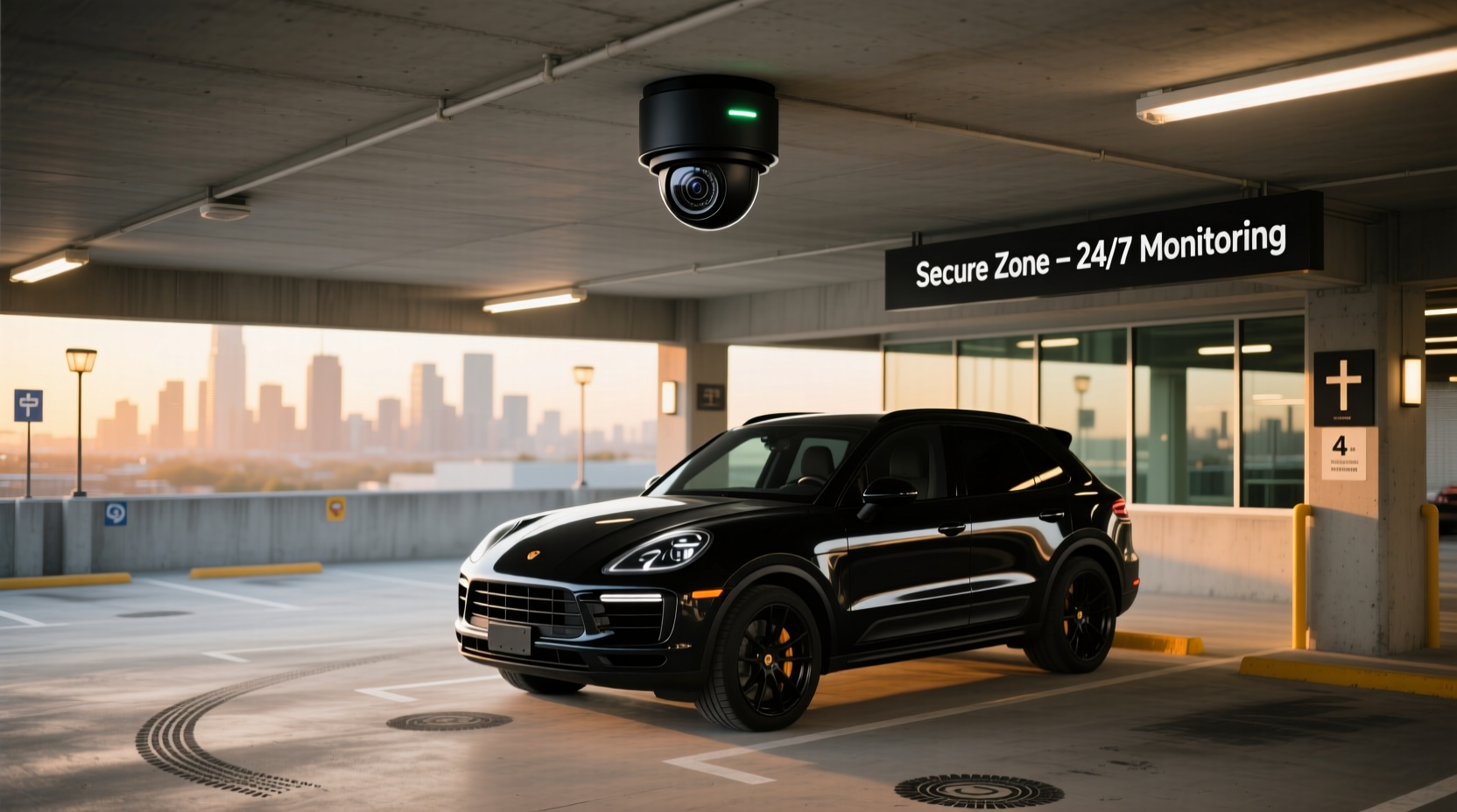 360 security camera for parked cars