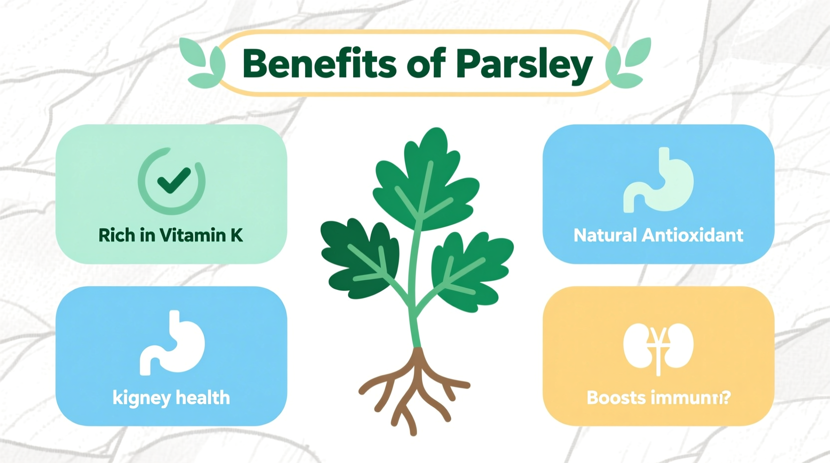 benefits of parsley