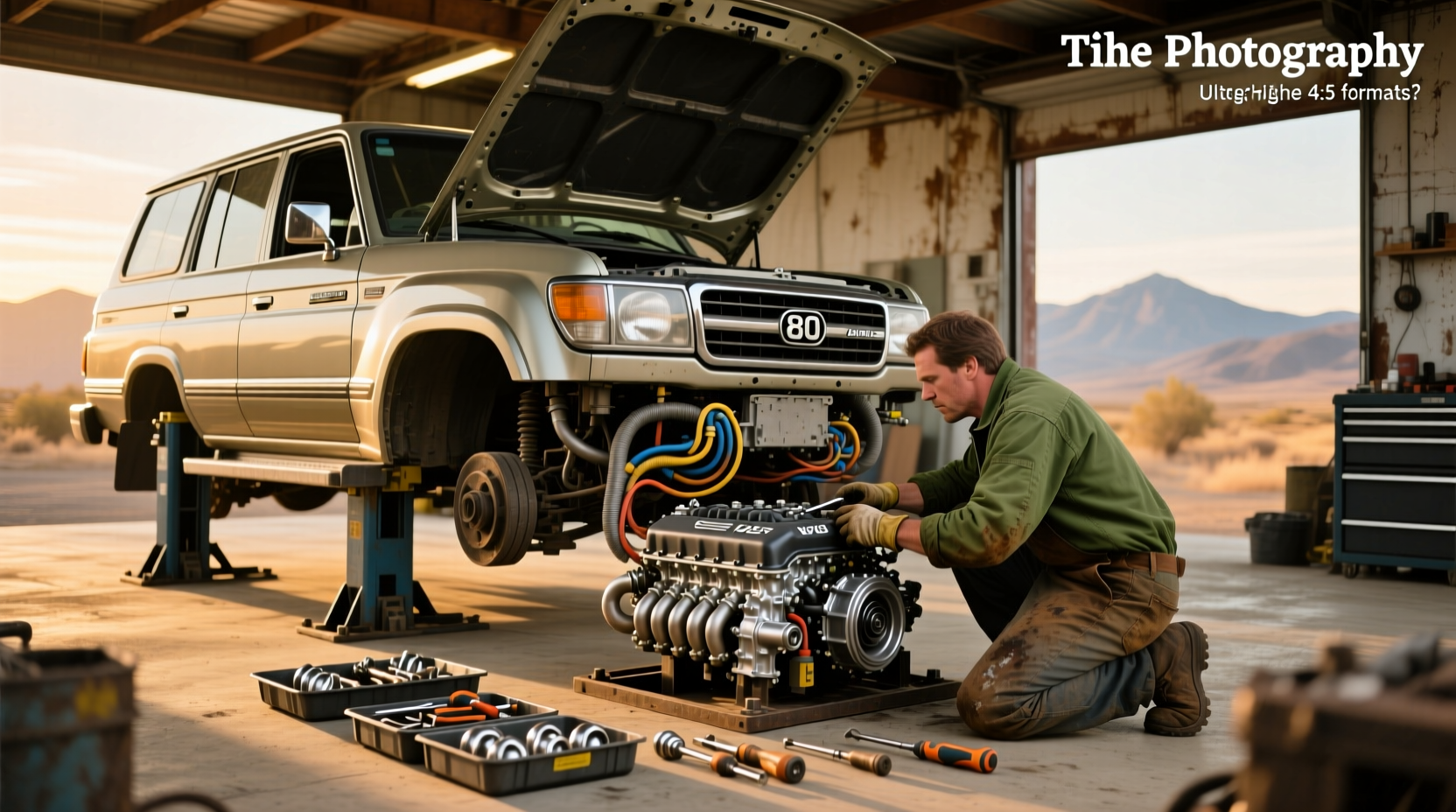 80 series land cruiser engine swap guide