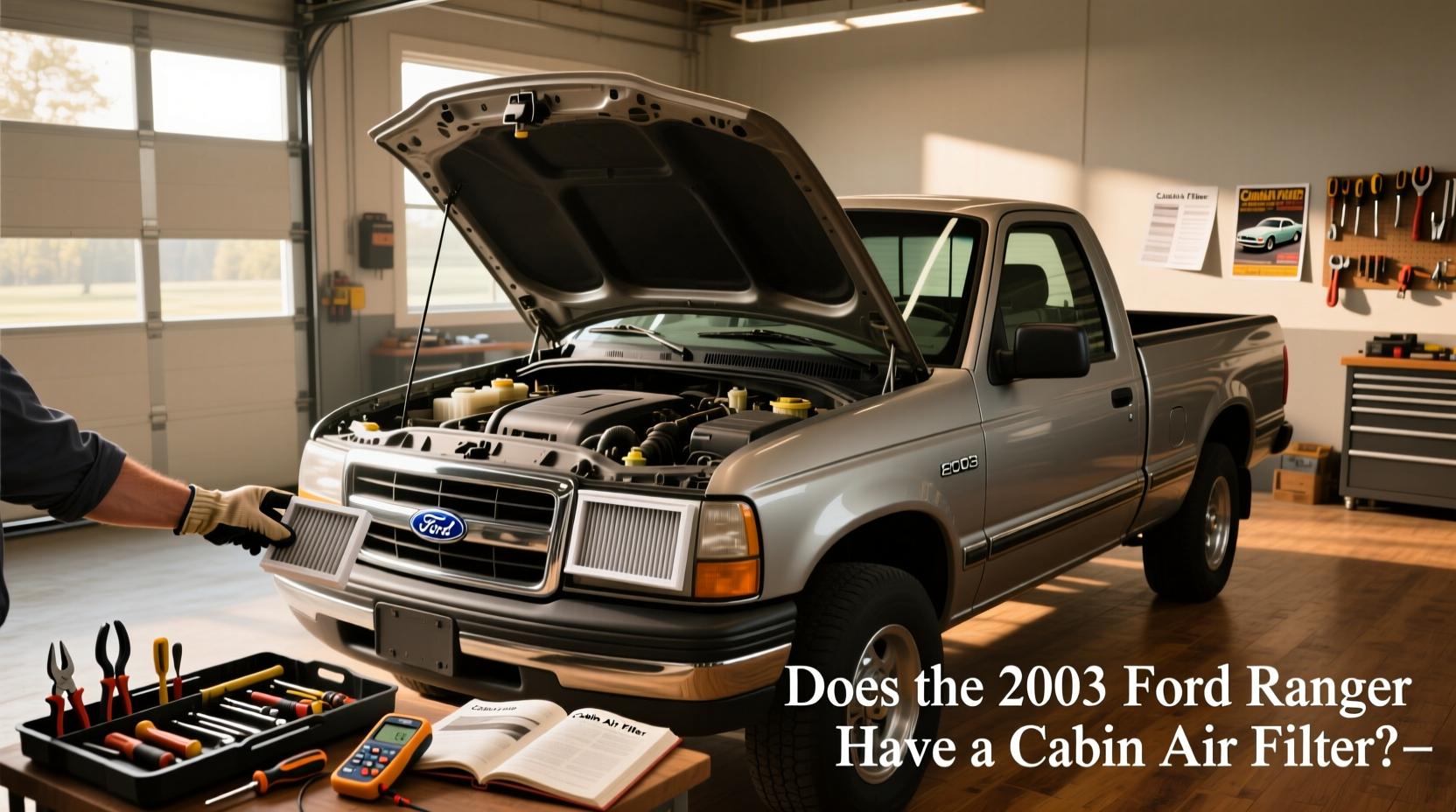 2003 ford ranger cabin air filter guide